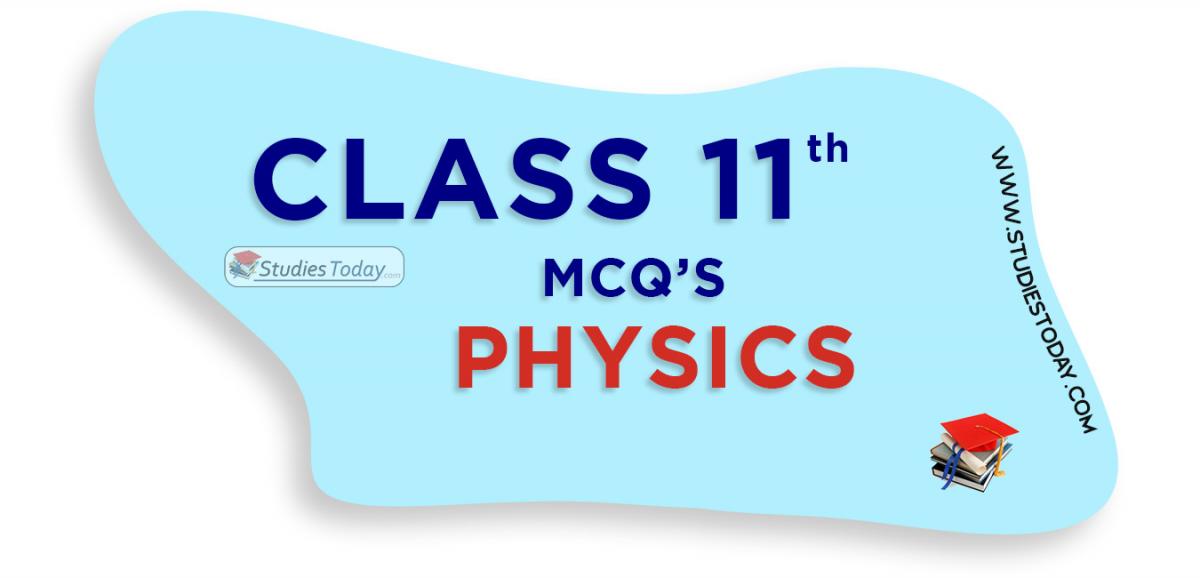 Mcq Class 11 Physics With Answers Pdf Download 9822